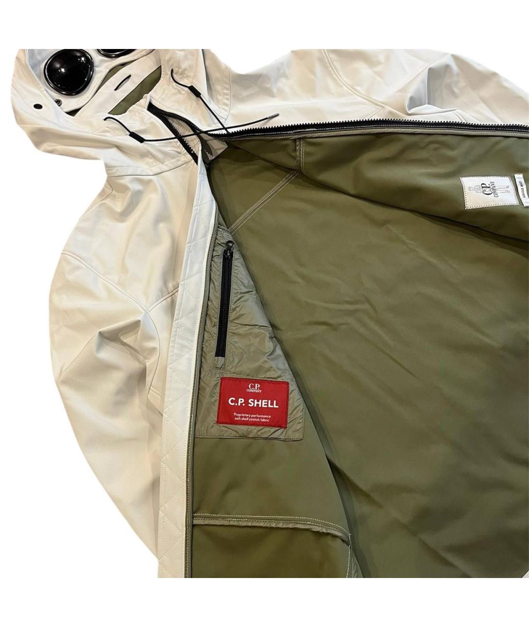 CP COMPANY Белая полиамидовая куртка, фото 4