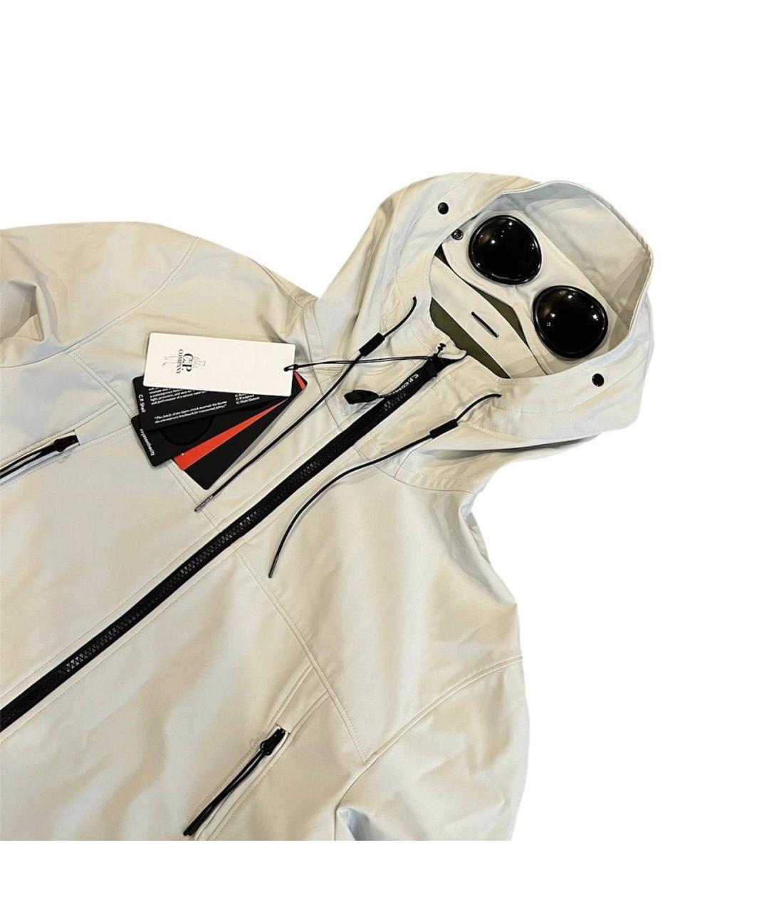 CP COMPANY Белая полиамидовая куртка, фото 2