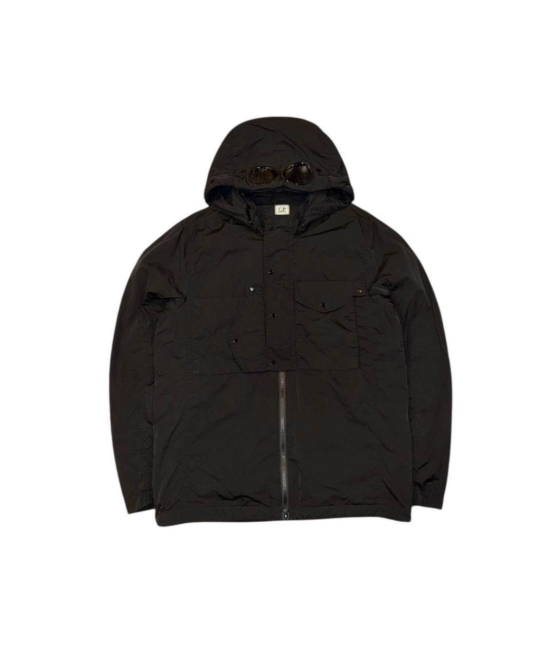 CP COMPANY Черная полиамидовая куртка, фото 1