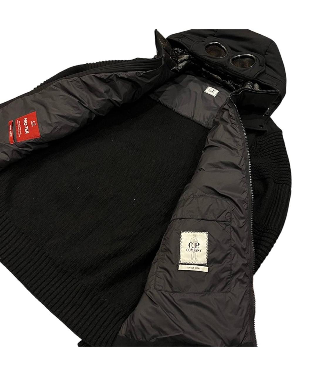CP COMPANY Черная полиамидовая куртка, фото 6