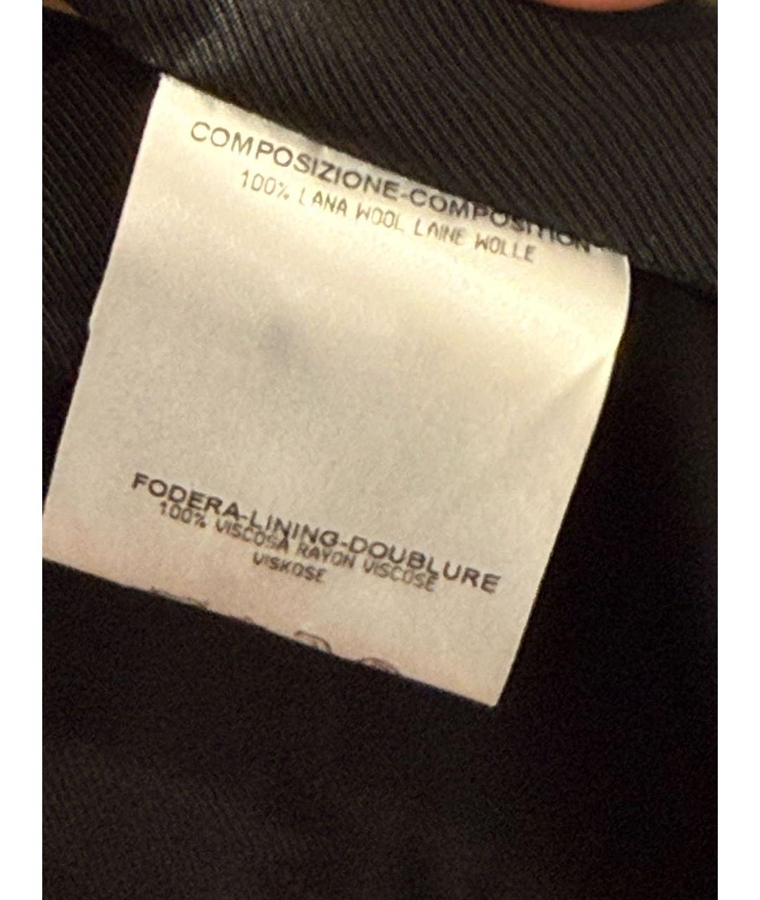 BALENCIAGA Хаки шерстяное пальто, фото 7