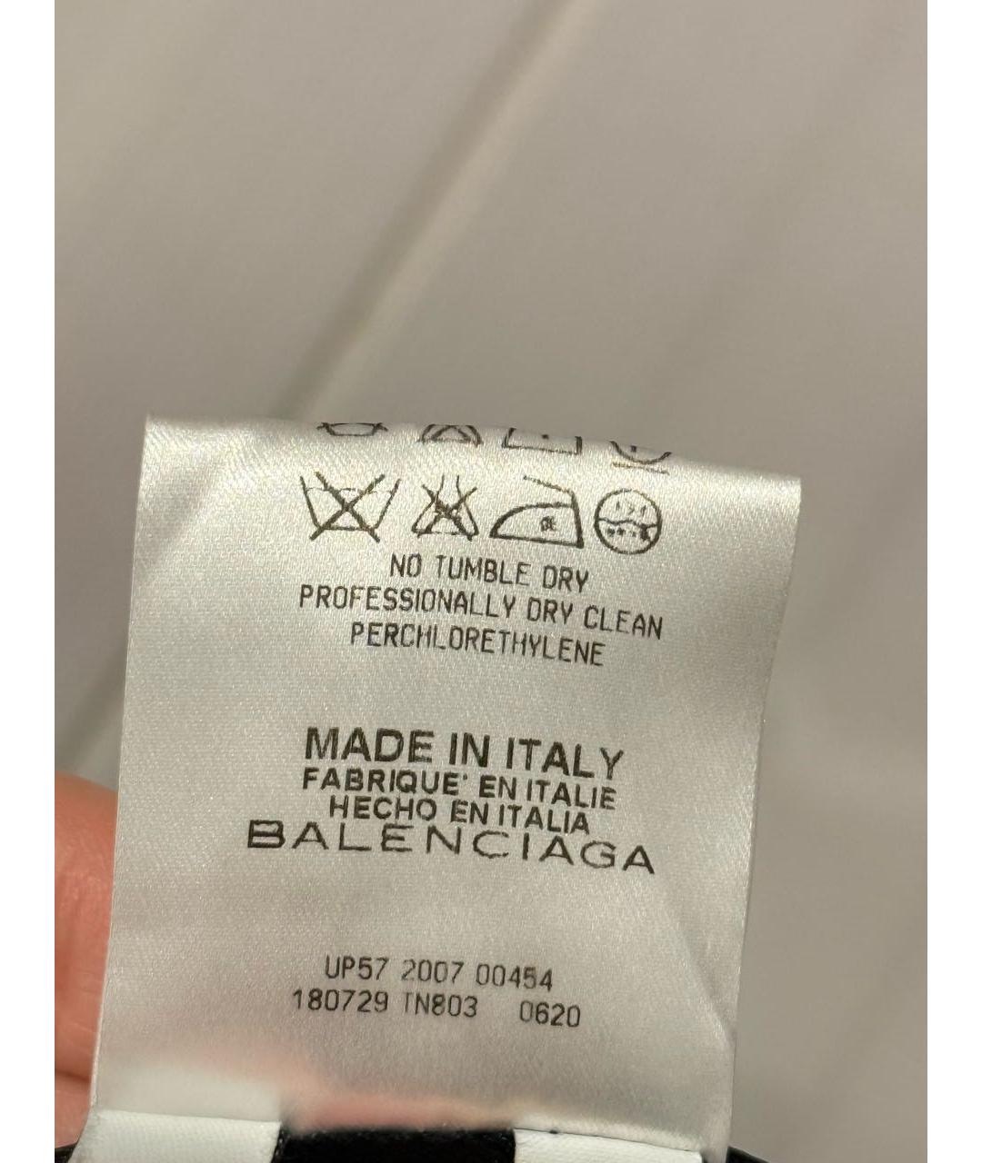 BALENCIAGA Хаки шерстяное пальто, фото 5