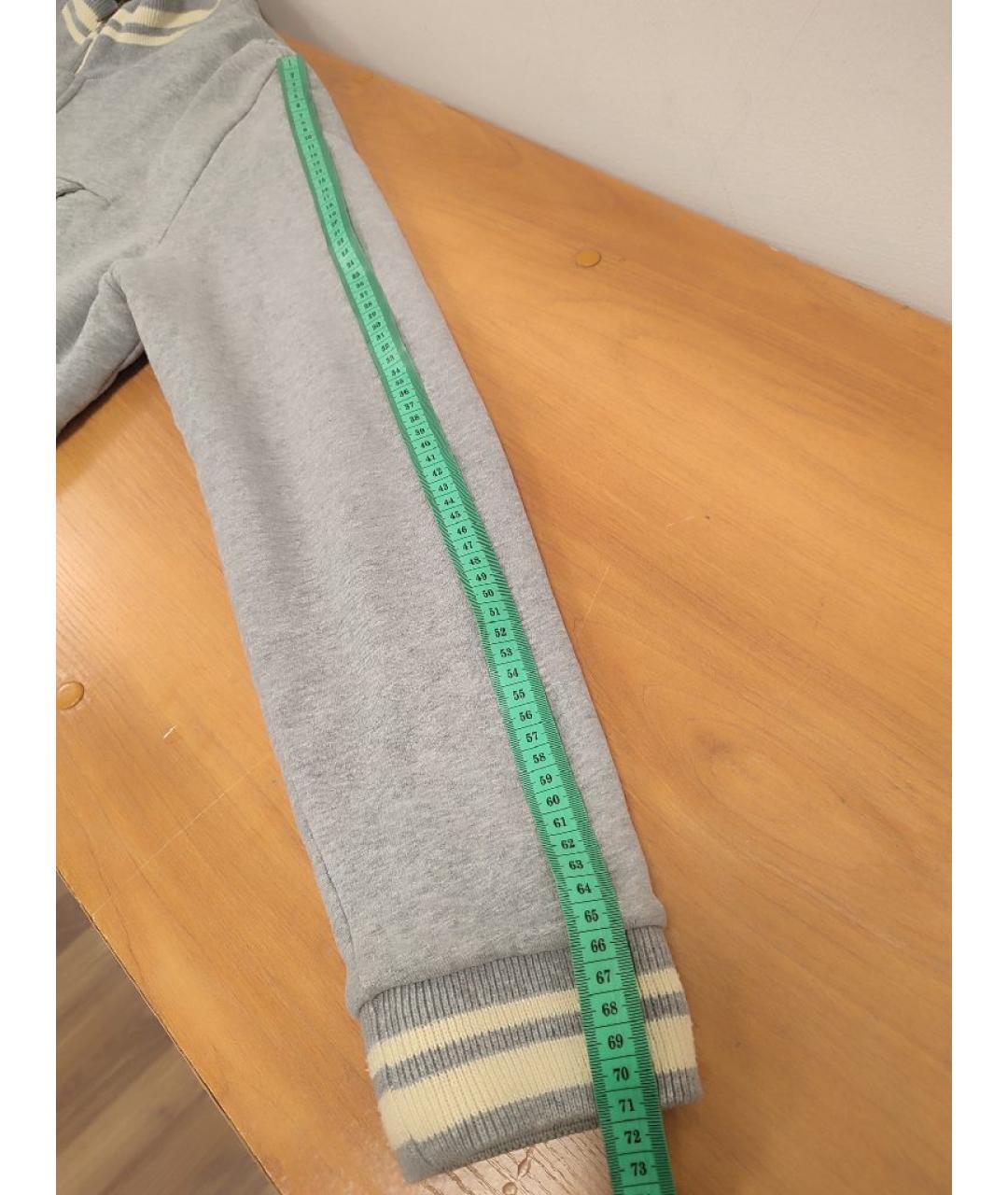 HUGO BOSS Серая хлопковая куртка, фото 7