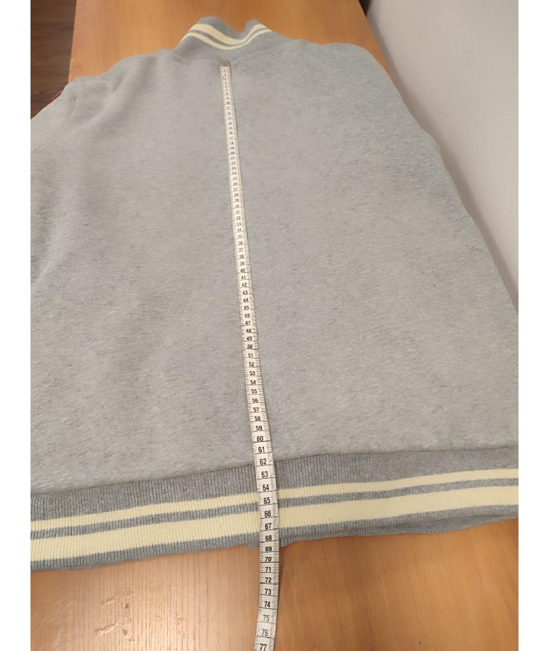 HUGO BOSS Серая хлопковая куртка, фото 8