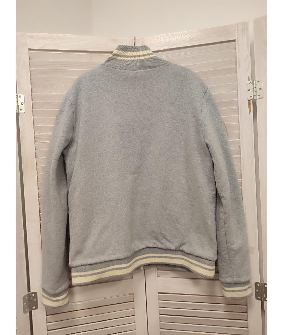 HUGO BOSS Серая хлопковая куртка, фото 2