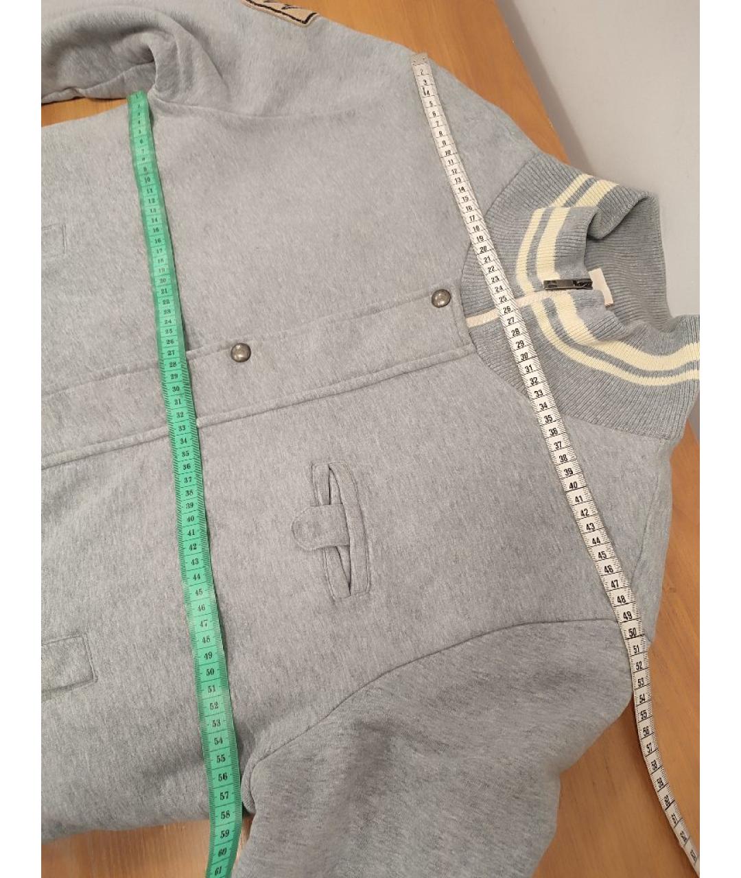 HUGO BOSS Серая хлопковая куртка, фото 6