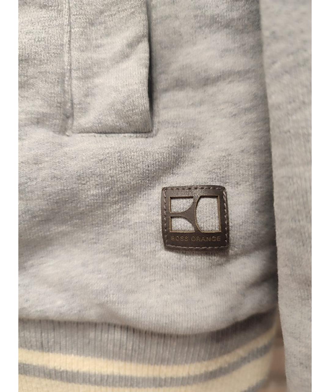 HUGO BOSS Серая хлопковая куртка, фото 4