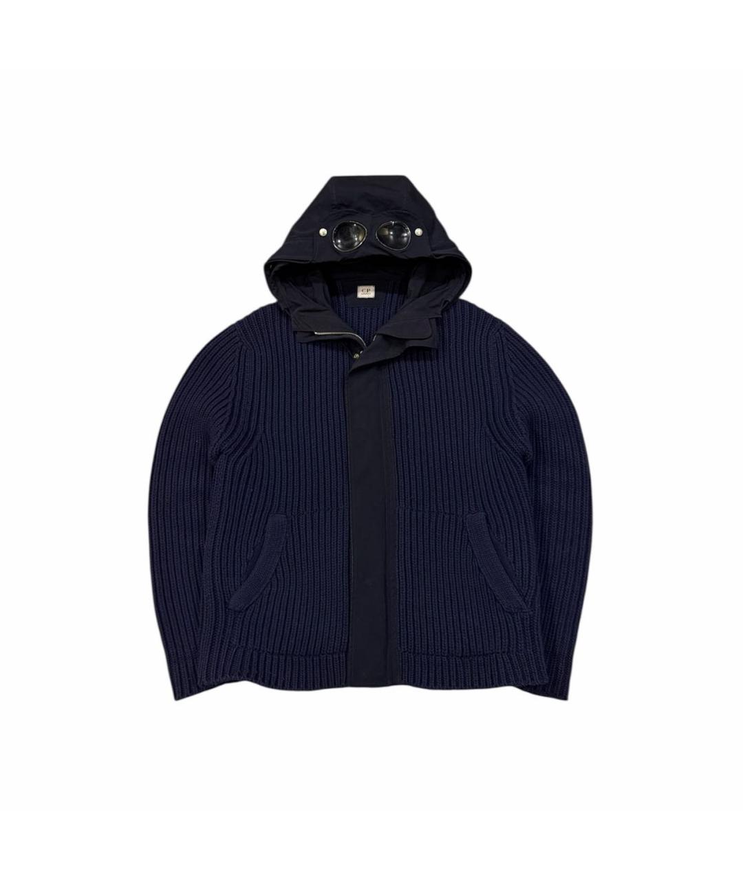 CP COMPANY Темно-синяя шерстяная куртка, фото 1