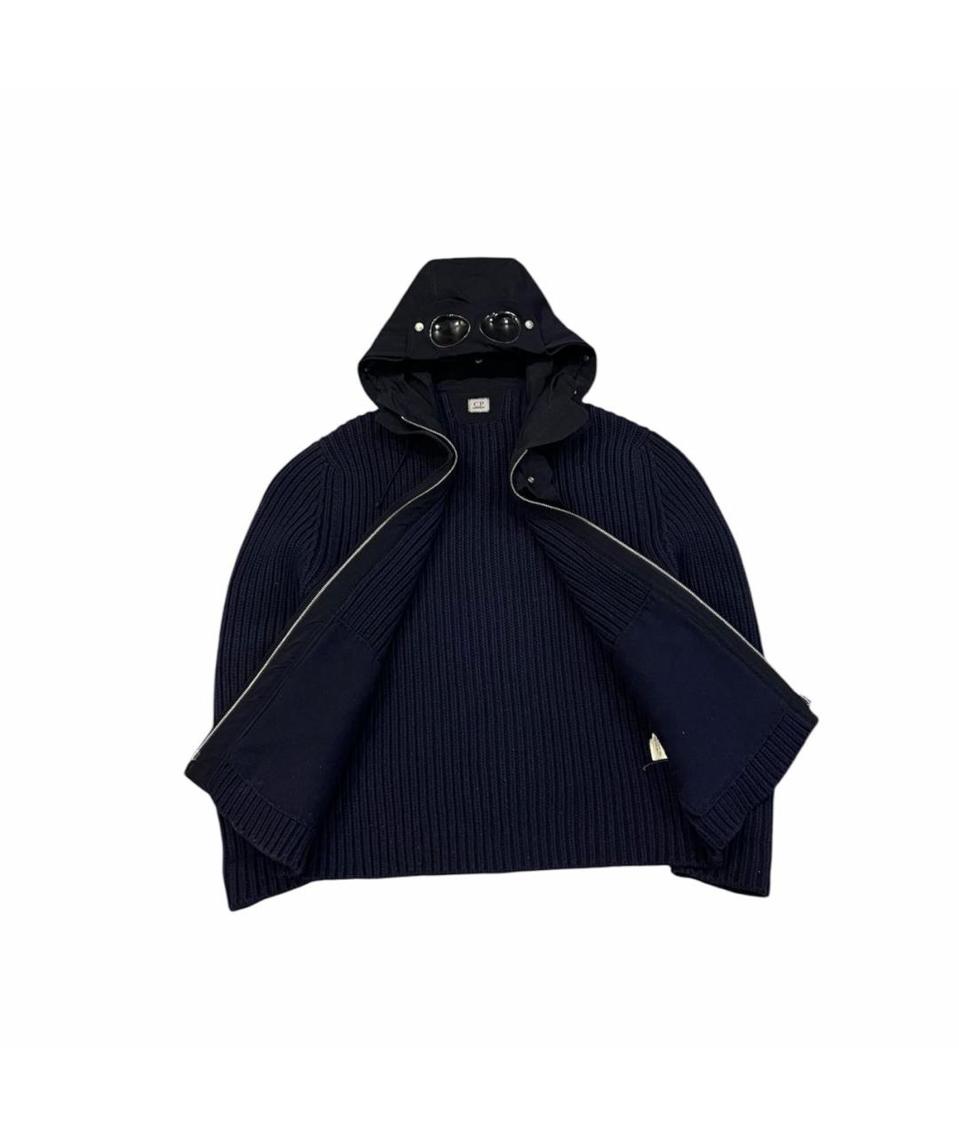 CP COMPANY Темно-синяя шерстяная куртка, фото 4