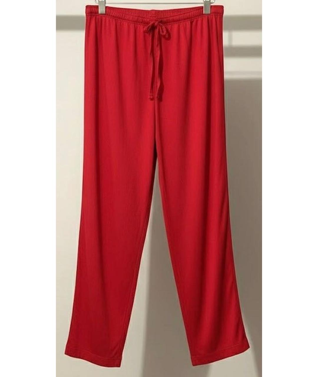 RALPH LAUREN Красная вискозная пижама, фото 2