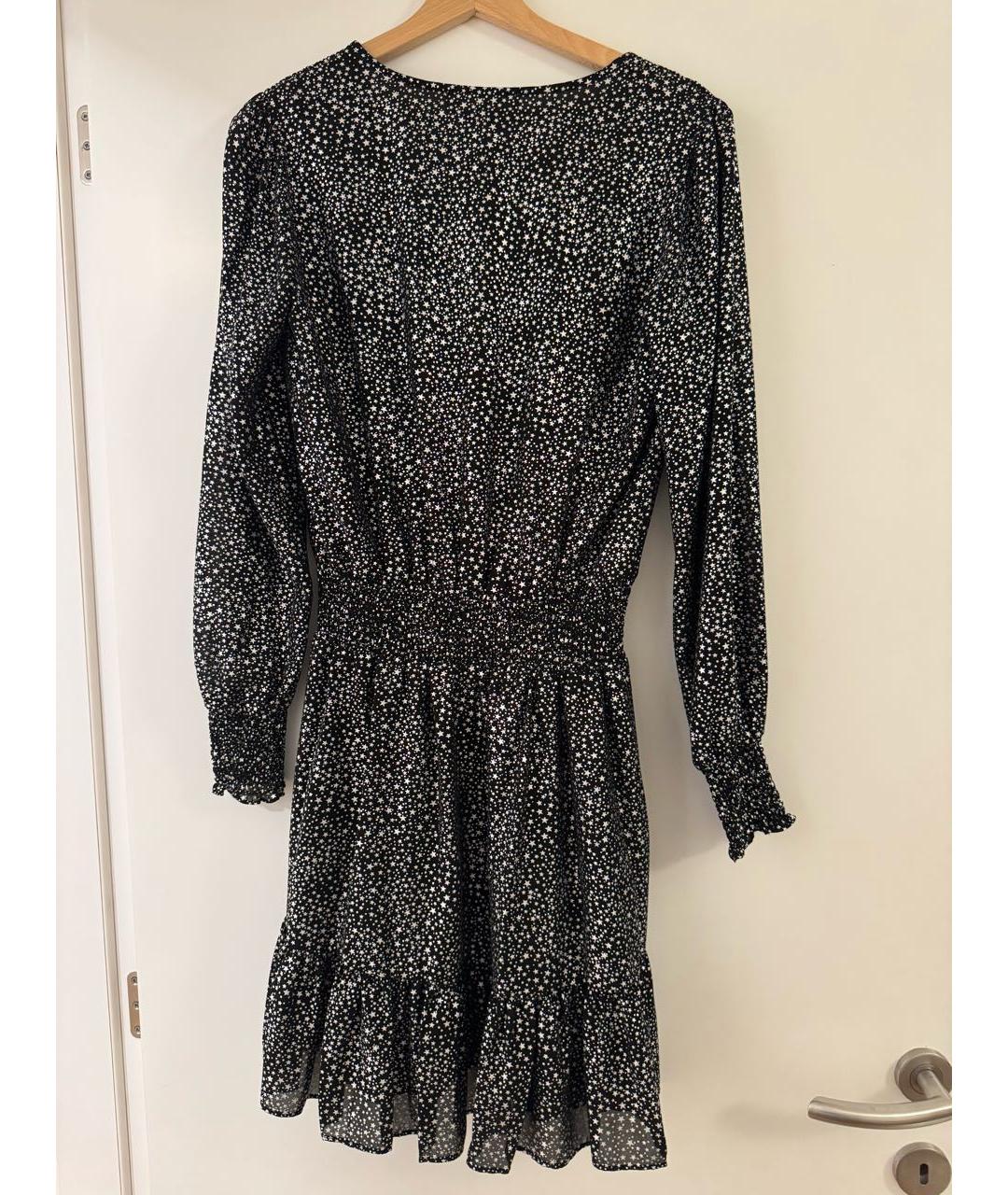 MICHAEL KORS Черное полиэстеровое коктейльное платье, фото 2