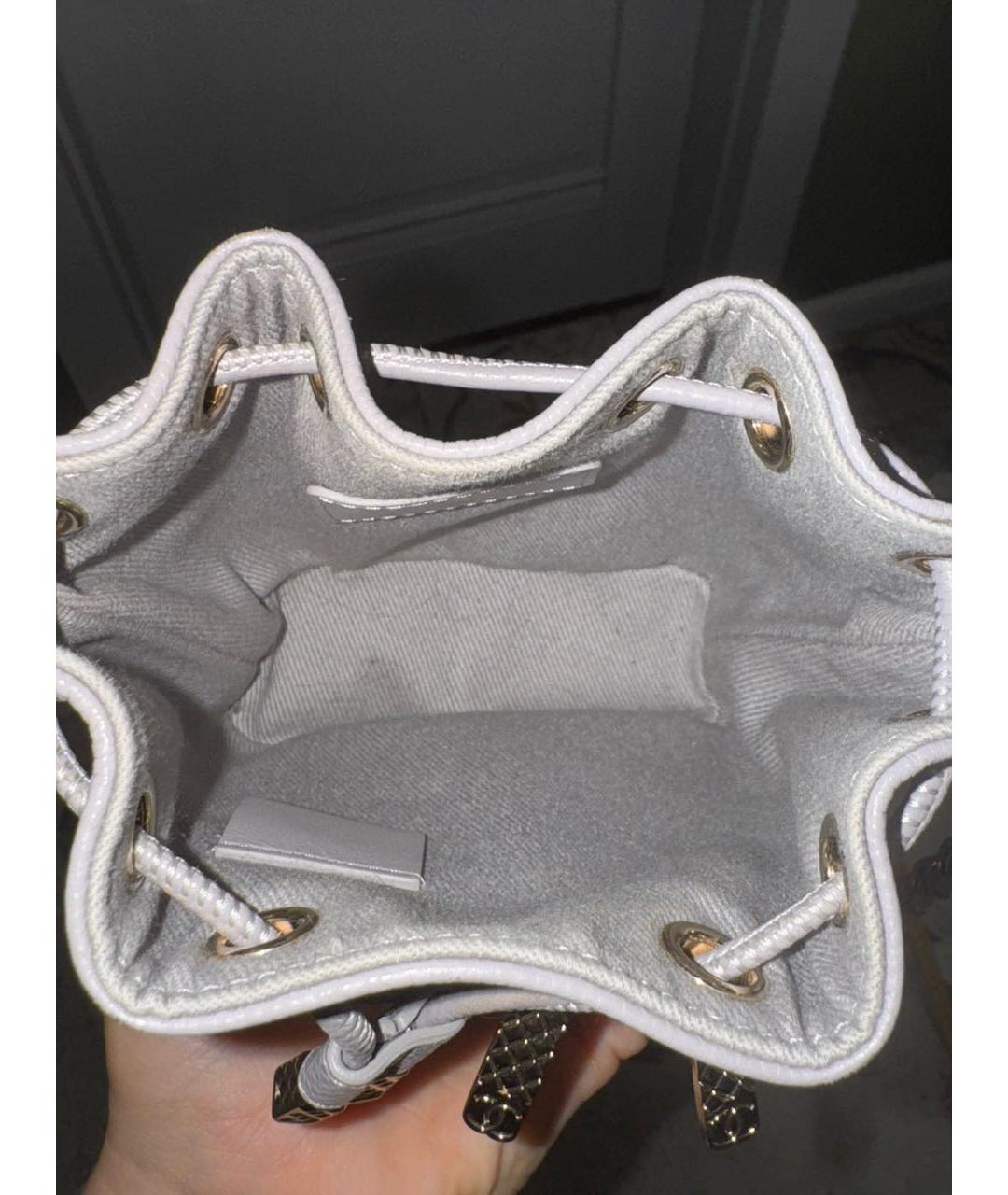 CHANEL Голубая кожаная сумка через плечо, фото 6