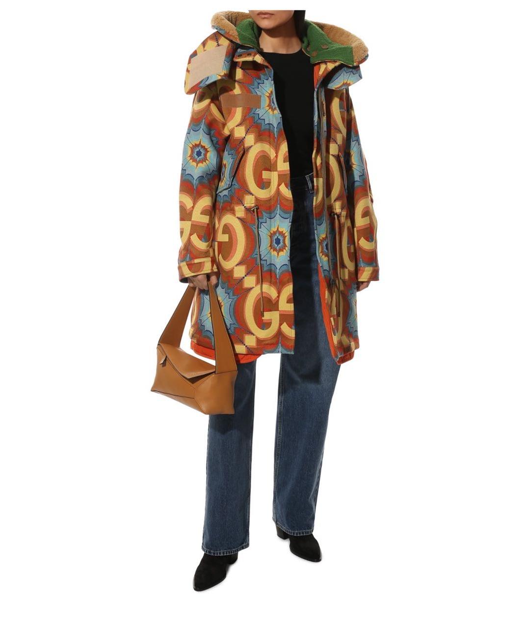 GUCCI Мульти полиэстеровая парка, фото 8