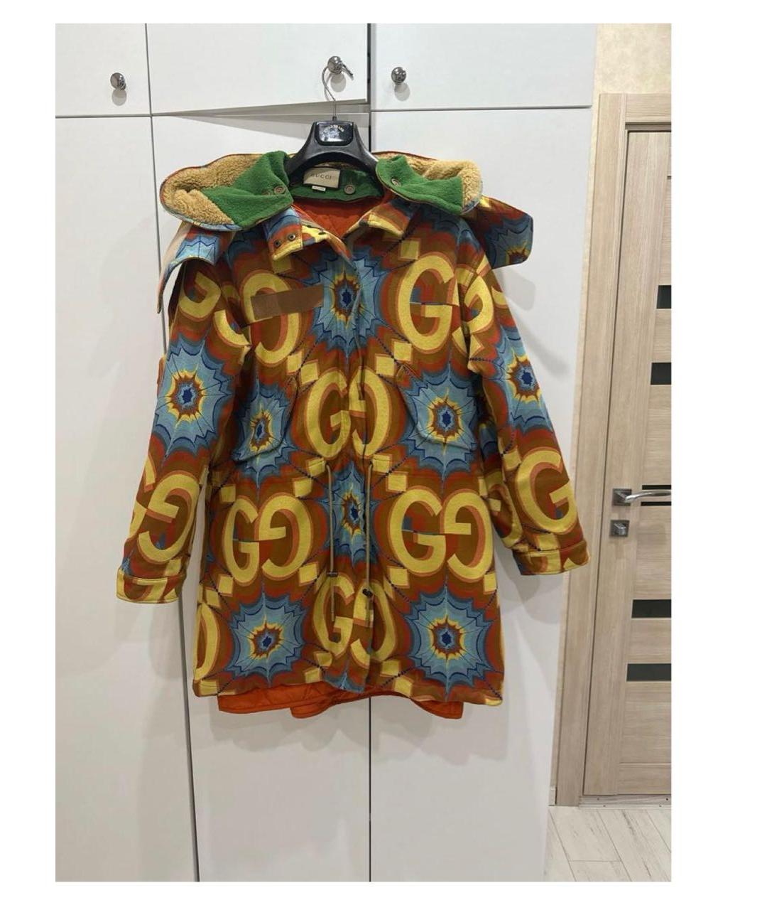 GUCCI Мульти полиэстеровая парка, фото 7