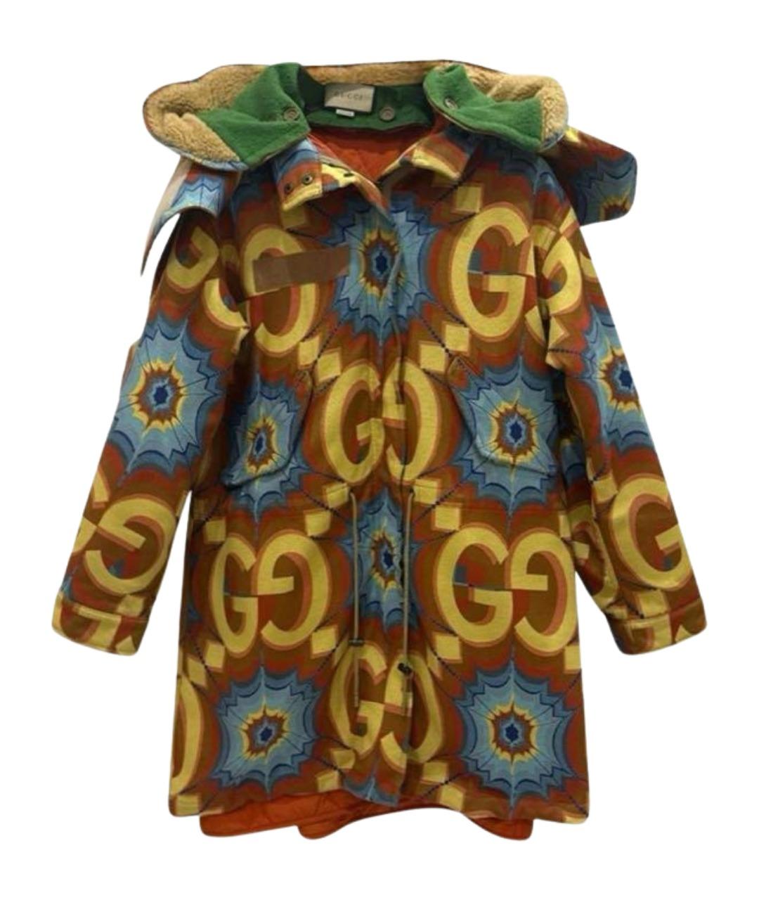 GUCCI Мульти полиэстеровая парка, фото 1