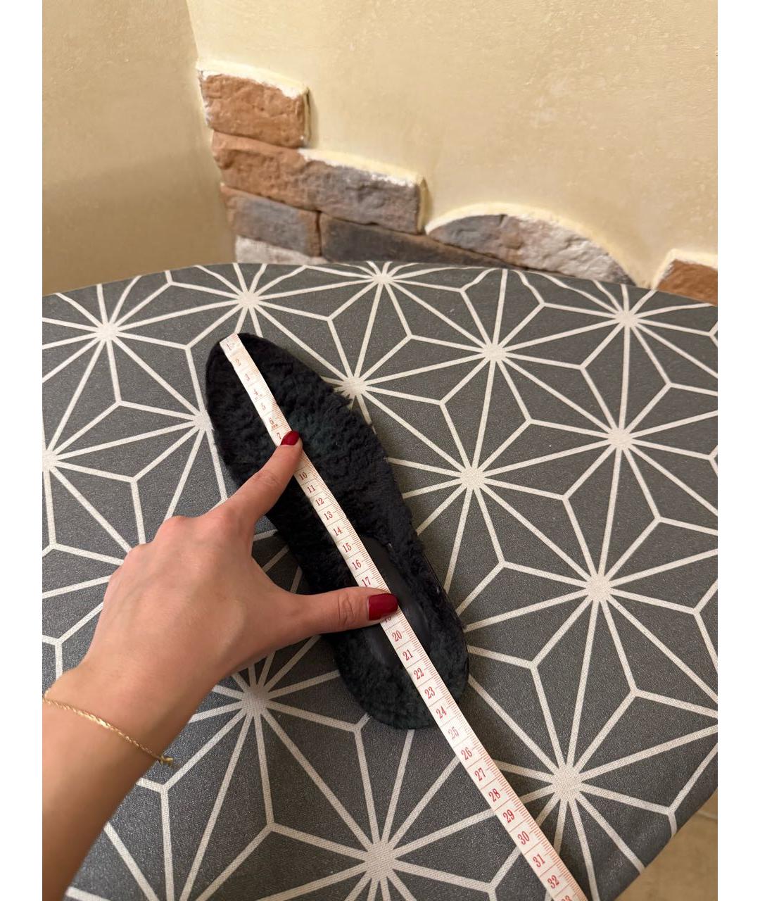 LORO PIANA Черные замшевые лоферы, фото 6