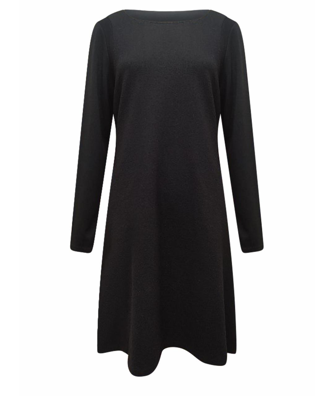 COS Темно-синее шерстяное повседневное платье, фото 1