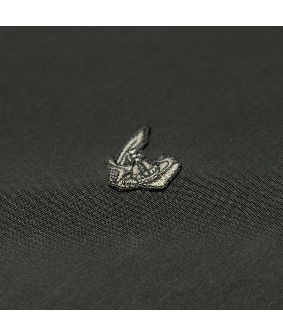 VIVIENNE WESTWOOD Черная хлопковая футболка, фото 2