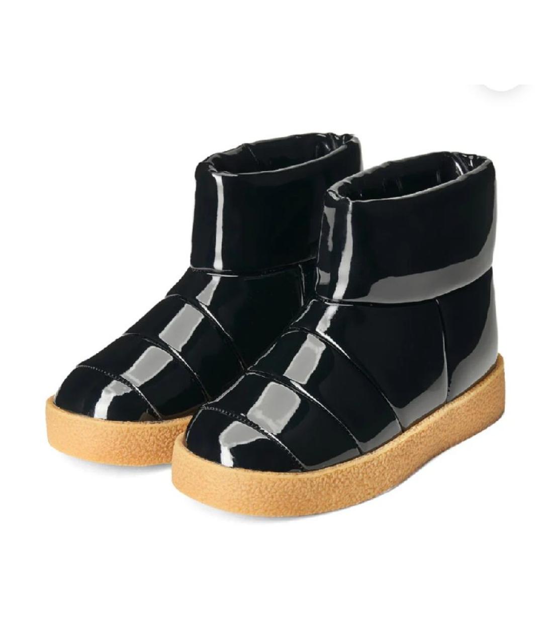 SOLACE LONDON Черные резиновые сапоги, фото 2