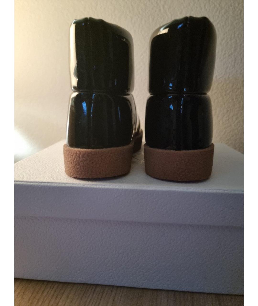 SOLACE LONDON Черные резиновые сапоги, фото 4