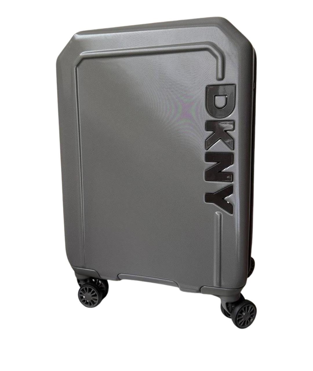 DKNY Серый чемодан, фото 1