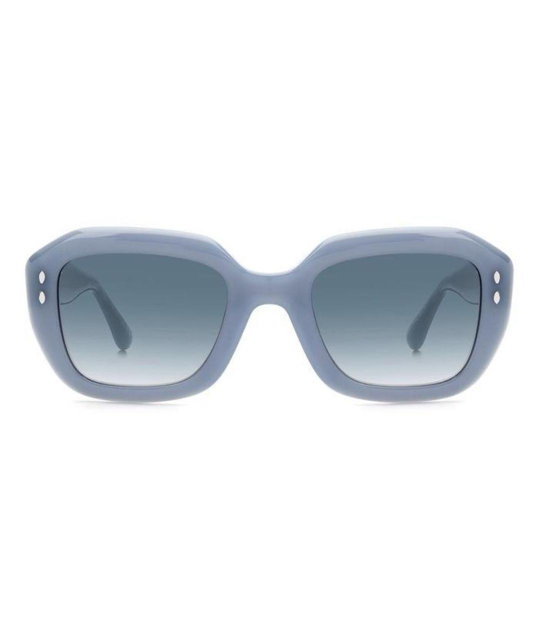 ISABEL MARANT Голубые пластиковые солнцезащитные очки, фото 2