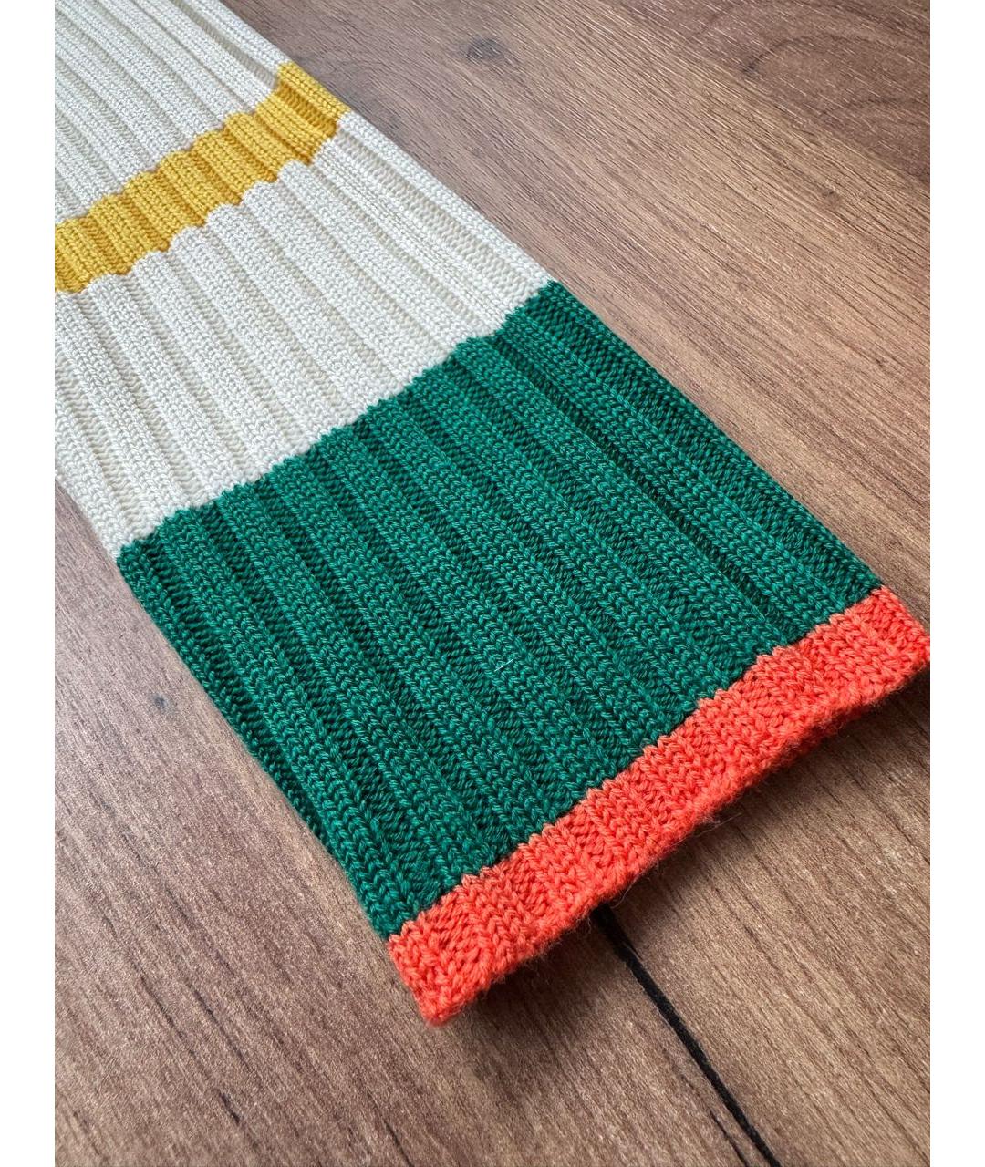 POLO RALPH LAUREN Белый шерстяной джемпер / свитер, фото 4