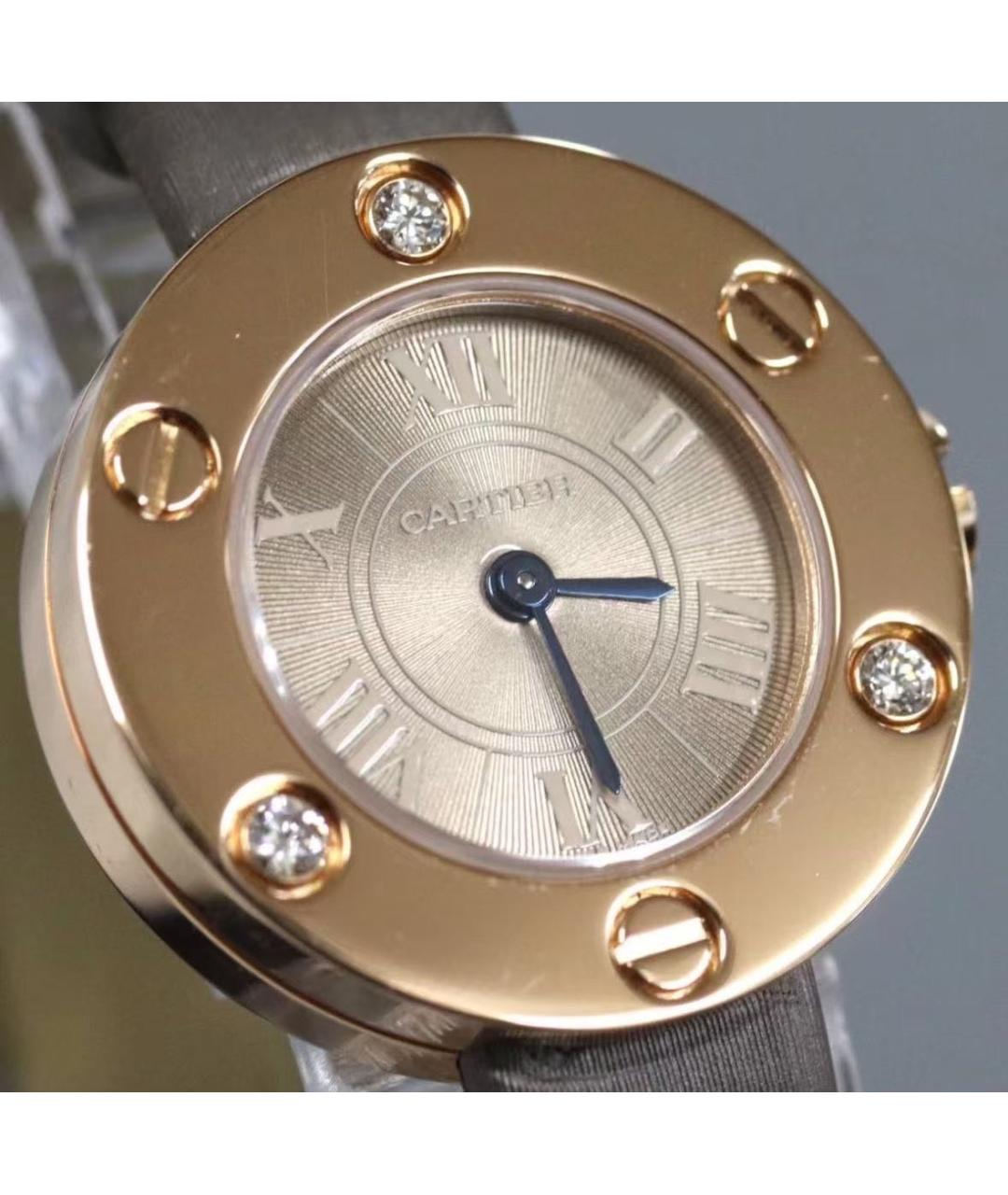 CARTIER Золотые часы из розового золота, фото 3