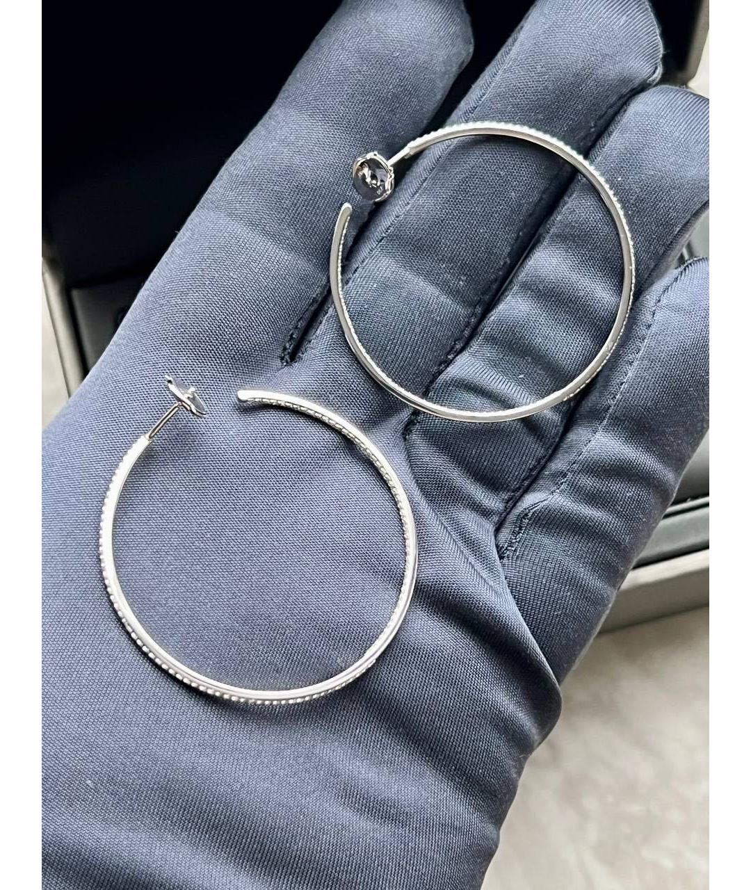 MESSIKA Серебряные серьги из белого золота, фото 5