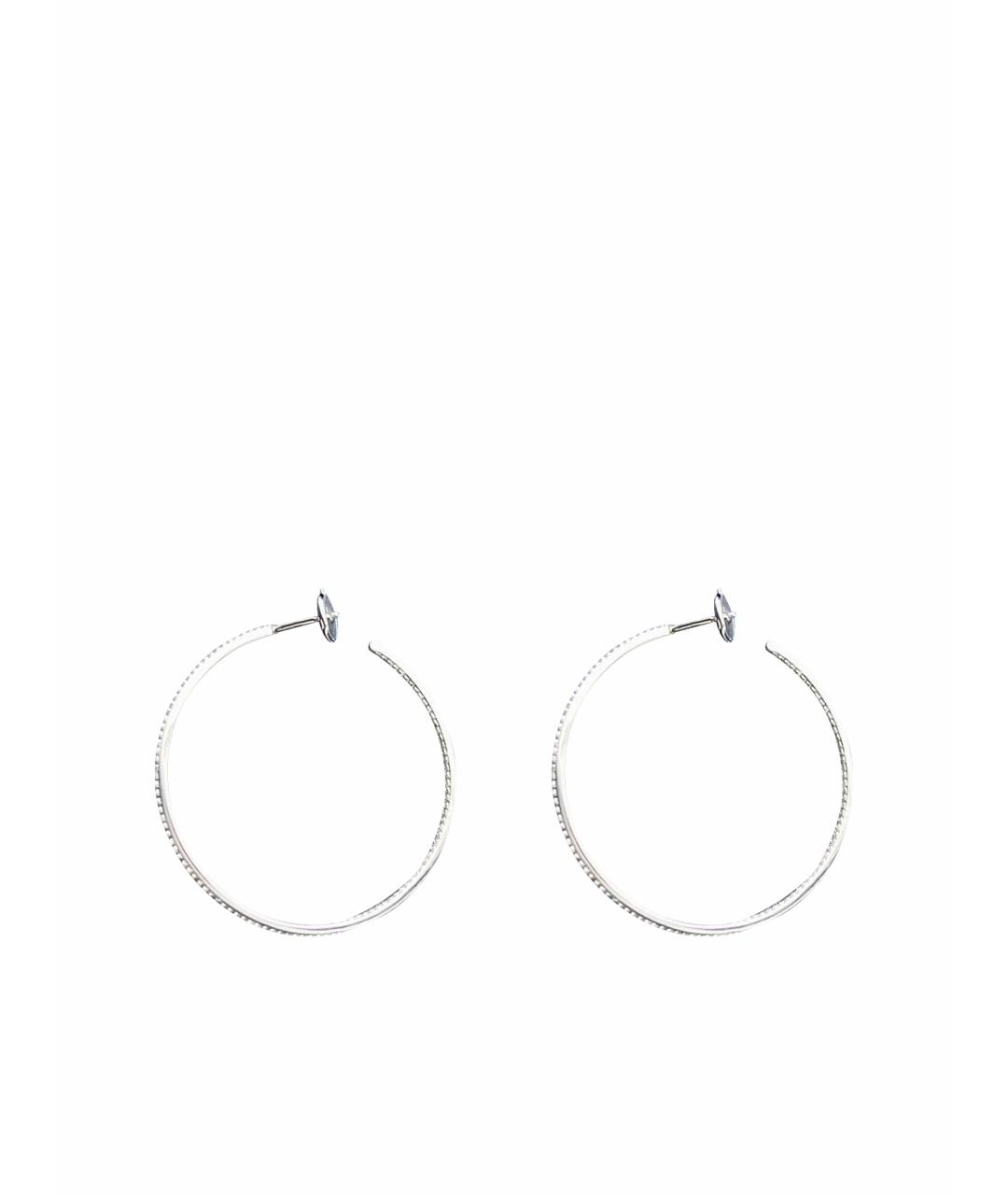 MESSIKA Серебряные серьги из белого золота, фото 1