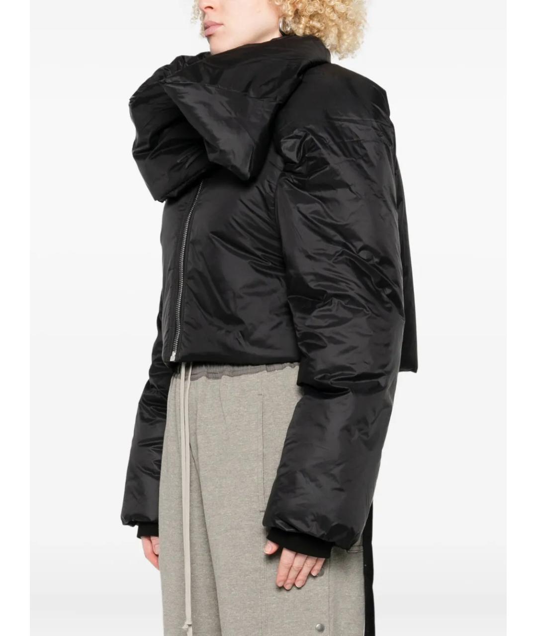 RICK OWENS DRKSHDW Черный полиамидовый пуховик, фото 3