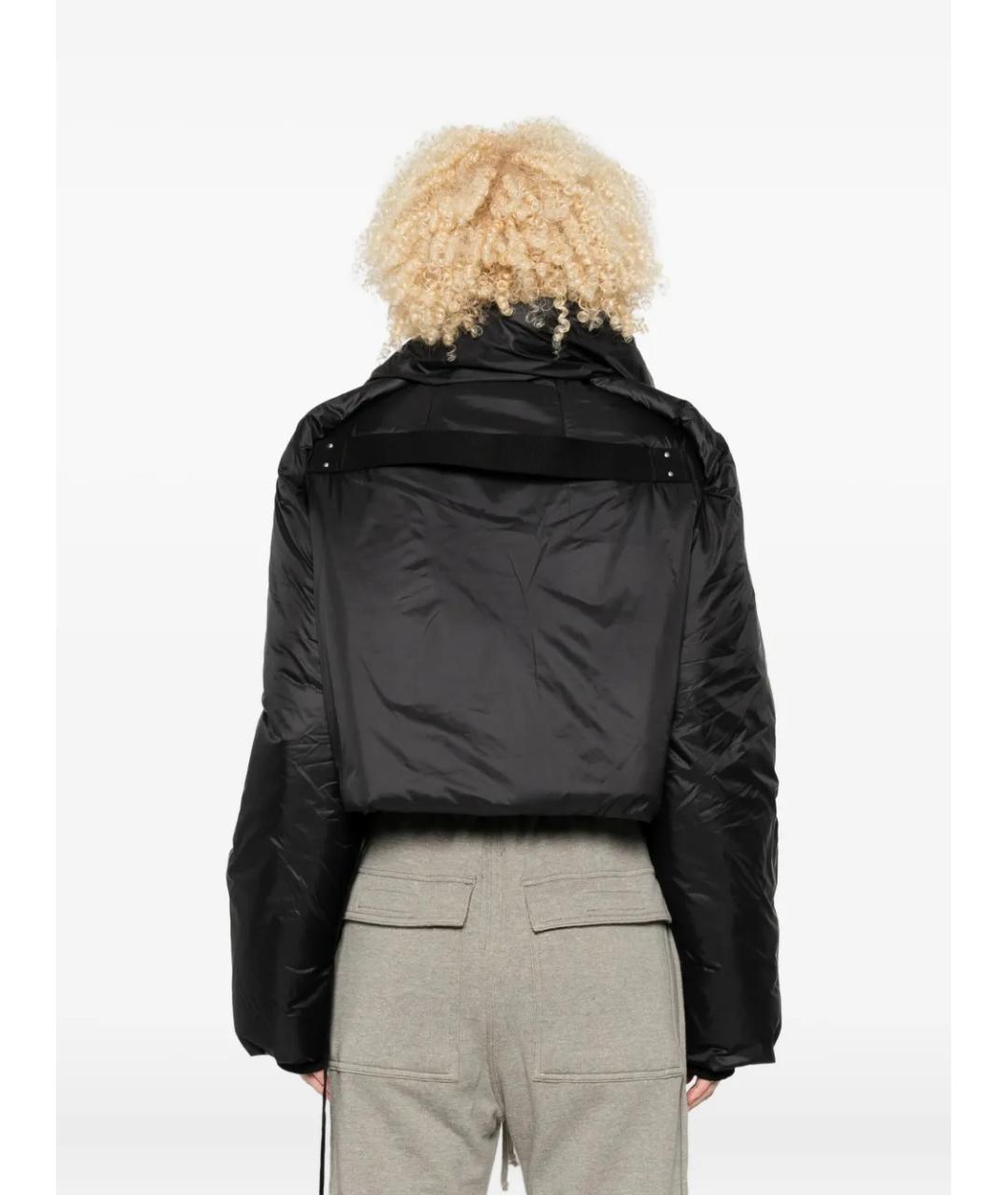 RICK OWENS DRKSHDW Черный полиамидовый пуховик, фото 4