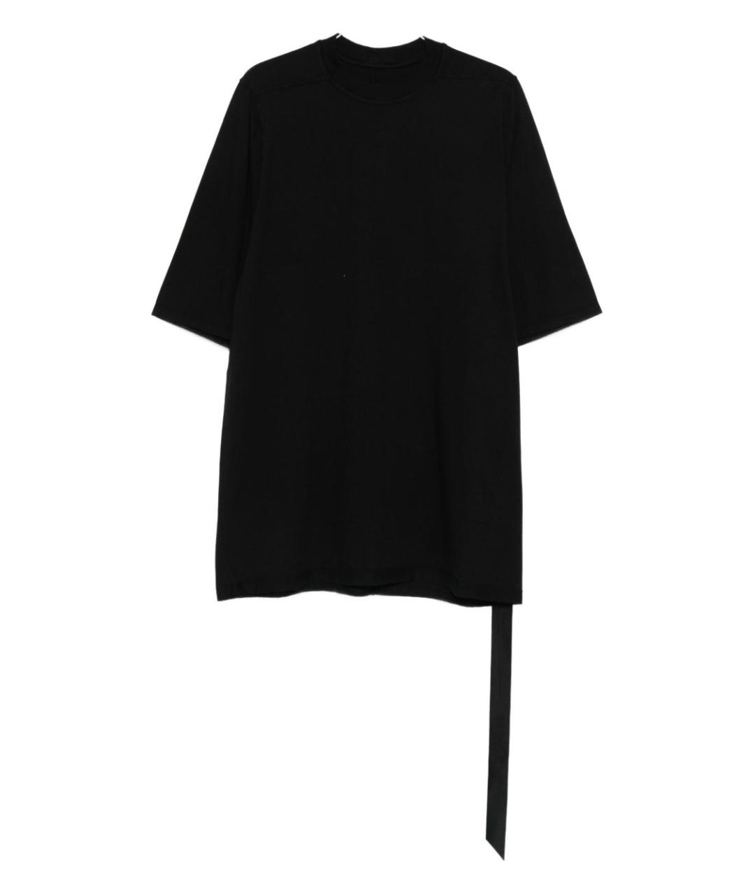 RICK OWENS DRKSHDW Черная хлопковая футболка, фото 1