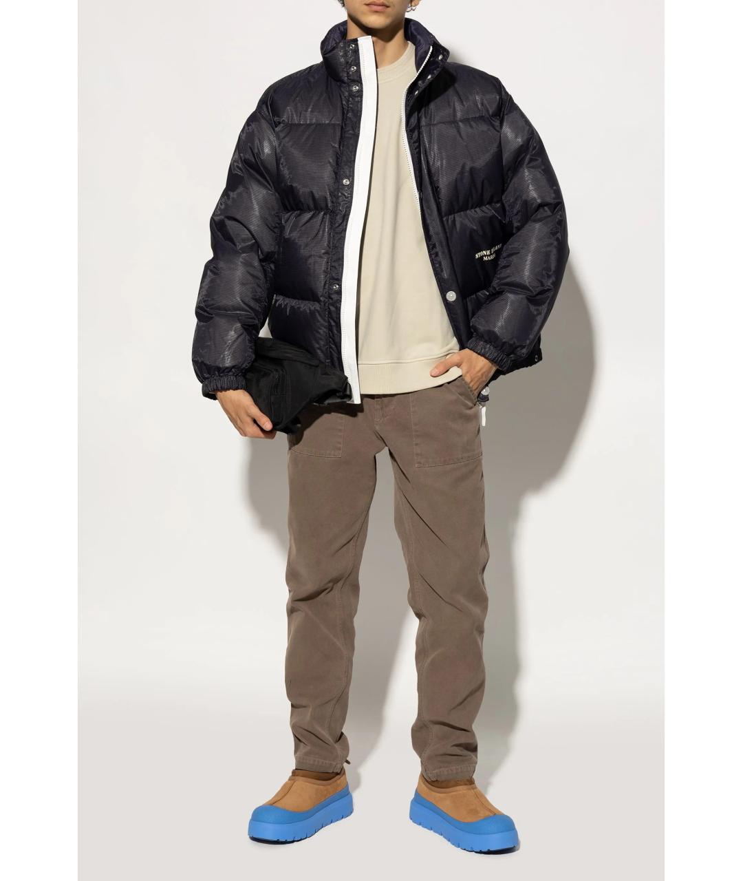 UGG AUSTRALIA Бежевые замшевые низкие ботинки, фото 3