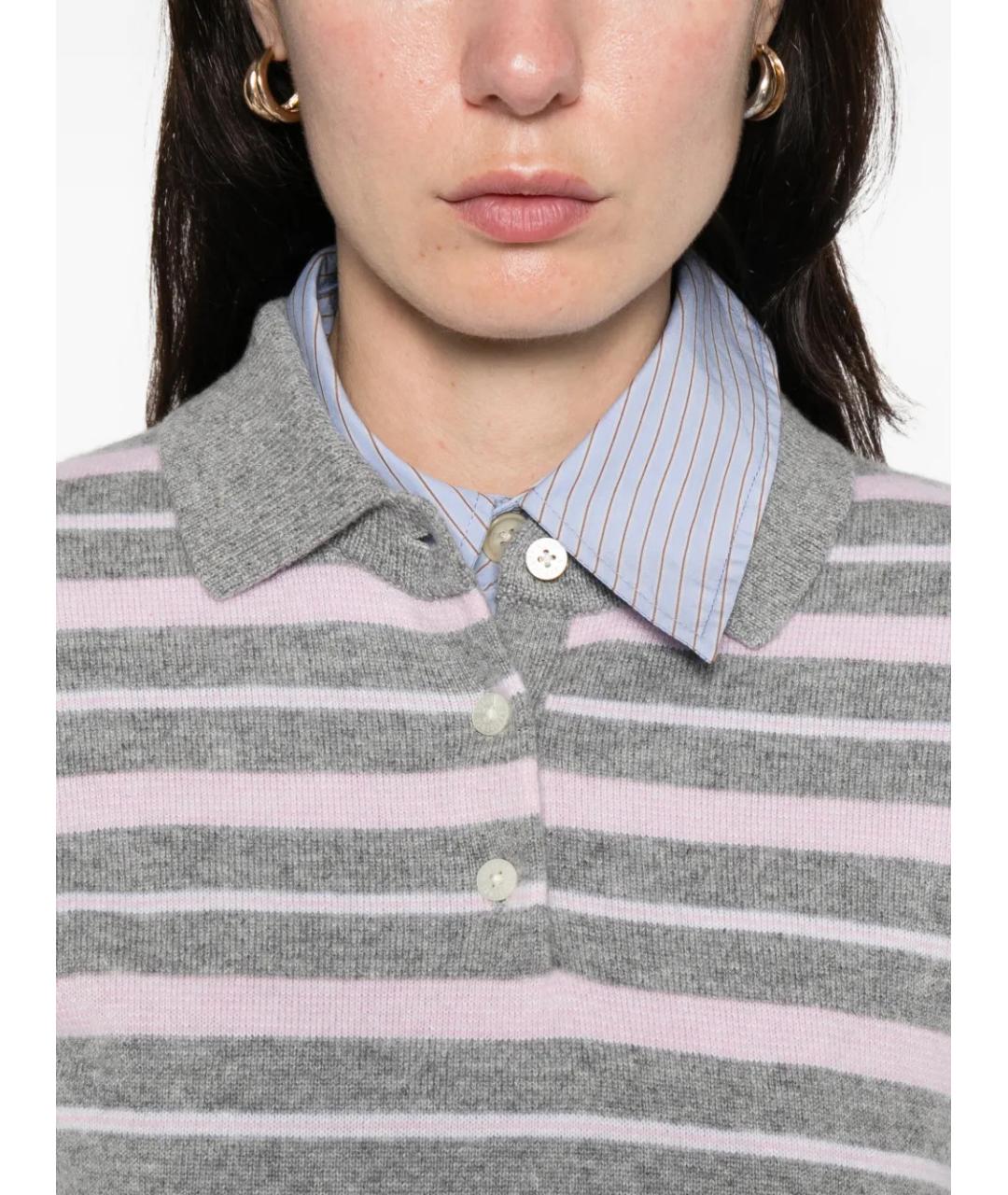 GUEST IN RESIDENCE Серый кашемировый джемпер / свитер, фото 5