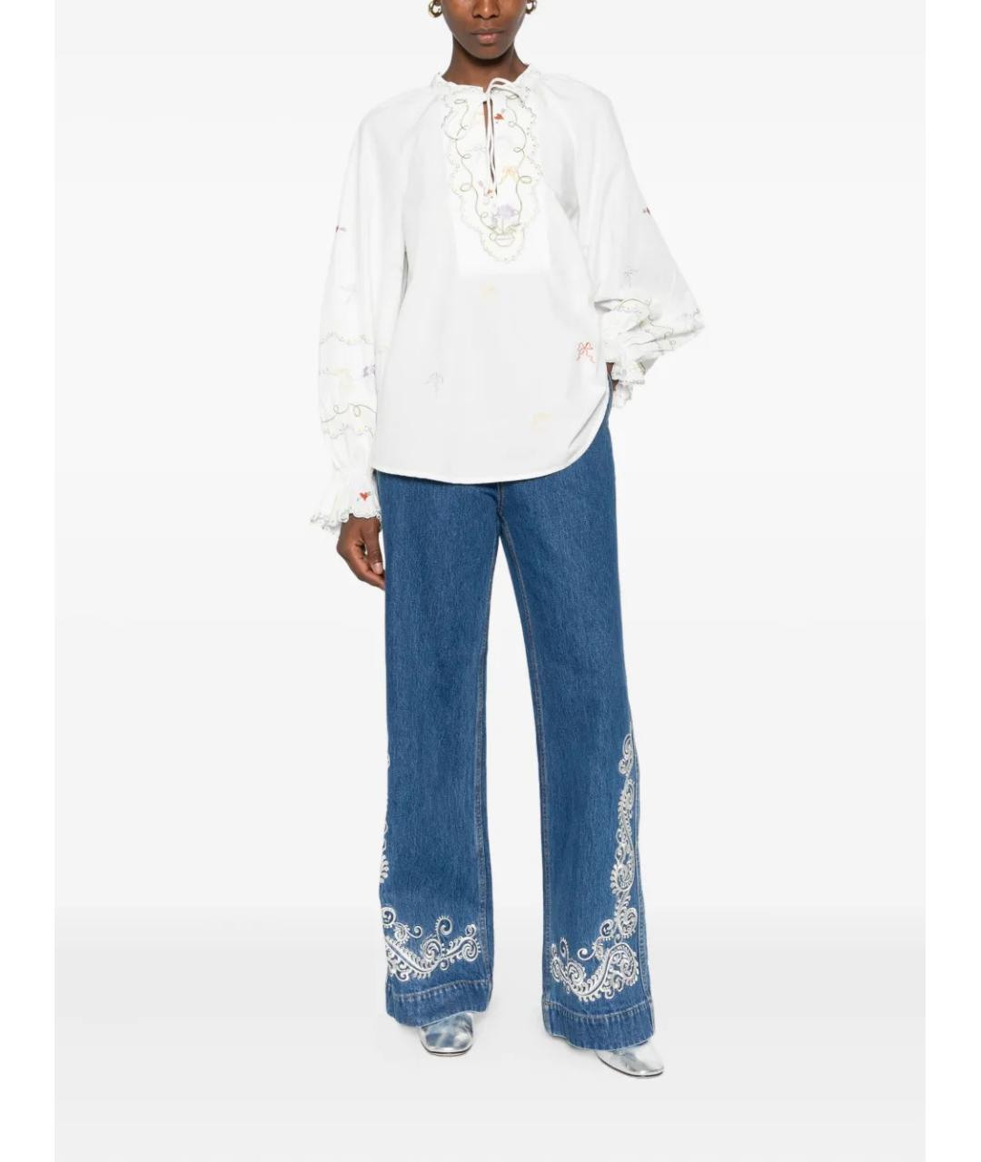 Alemais Белая хлопковая рубашка, фото 2