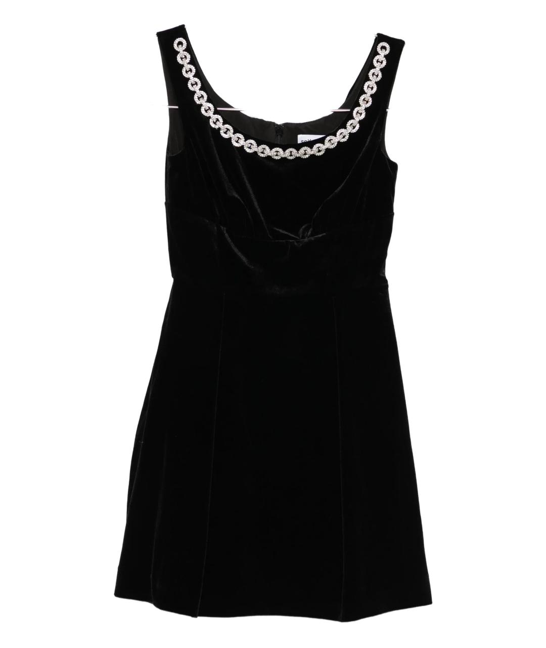 SELF-PORTRAIT Черное полиэстеровое вечернее платье, фото 1