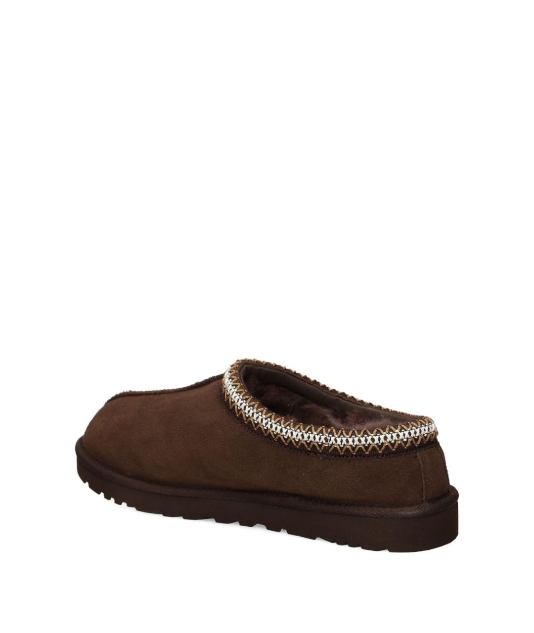 UGG AUSTRALIA Коричневые замшевые низкие ботинки, фото 4