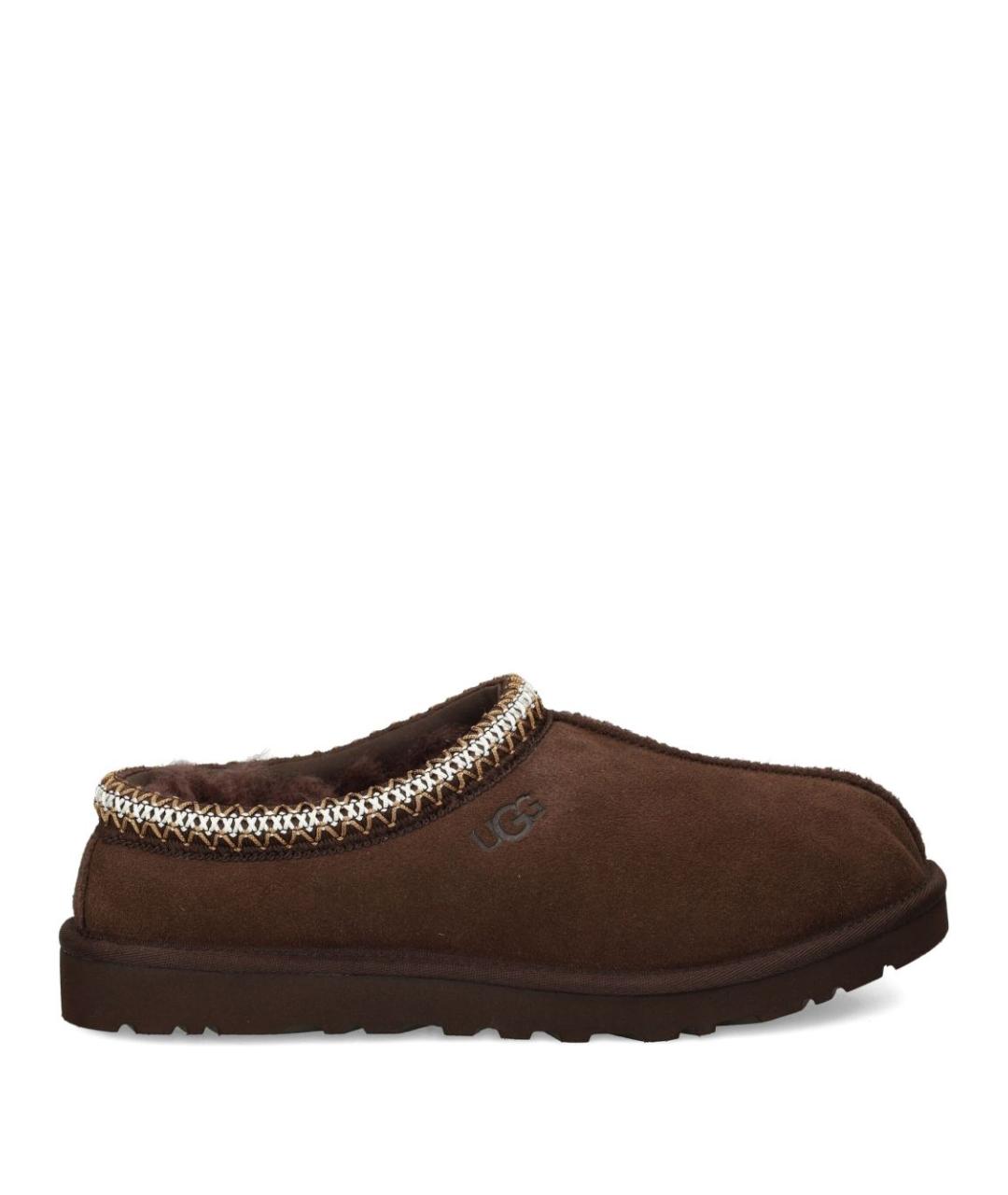 UGG AUSTRALIA Коричневые замшевые низкие ботинки, фото 1