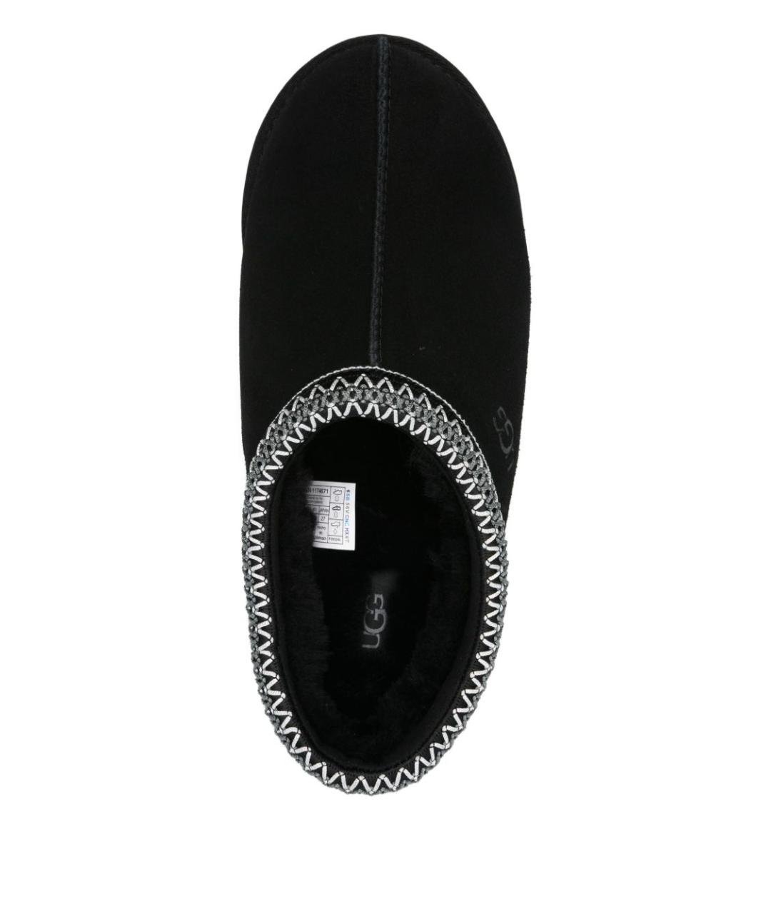 UGG AUSTRALIA Черные замшевые низкие ботинки, фото 4