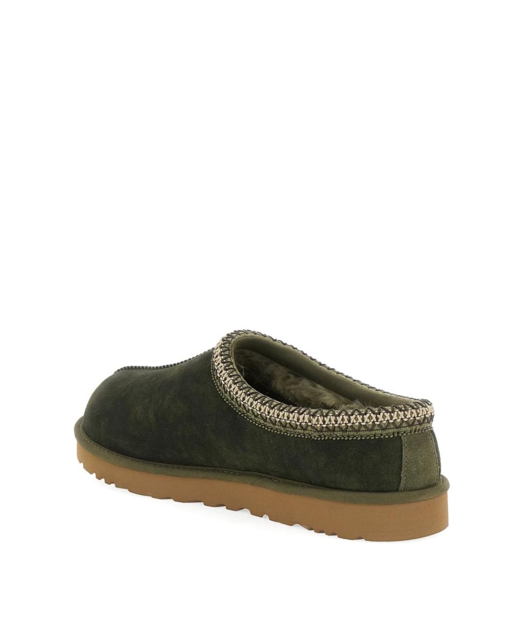 UGG AUSTRALIA Зеленые замшевые низкие ботинки, фото 4