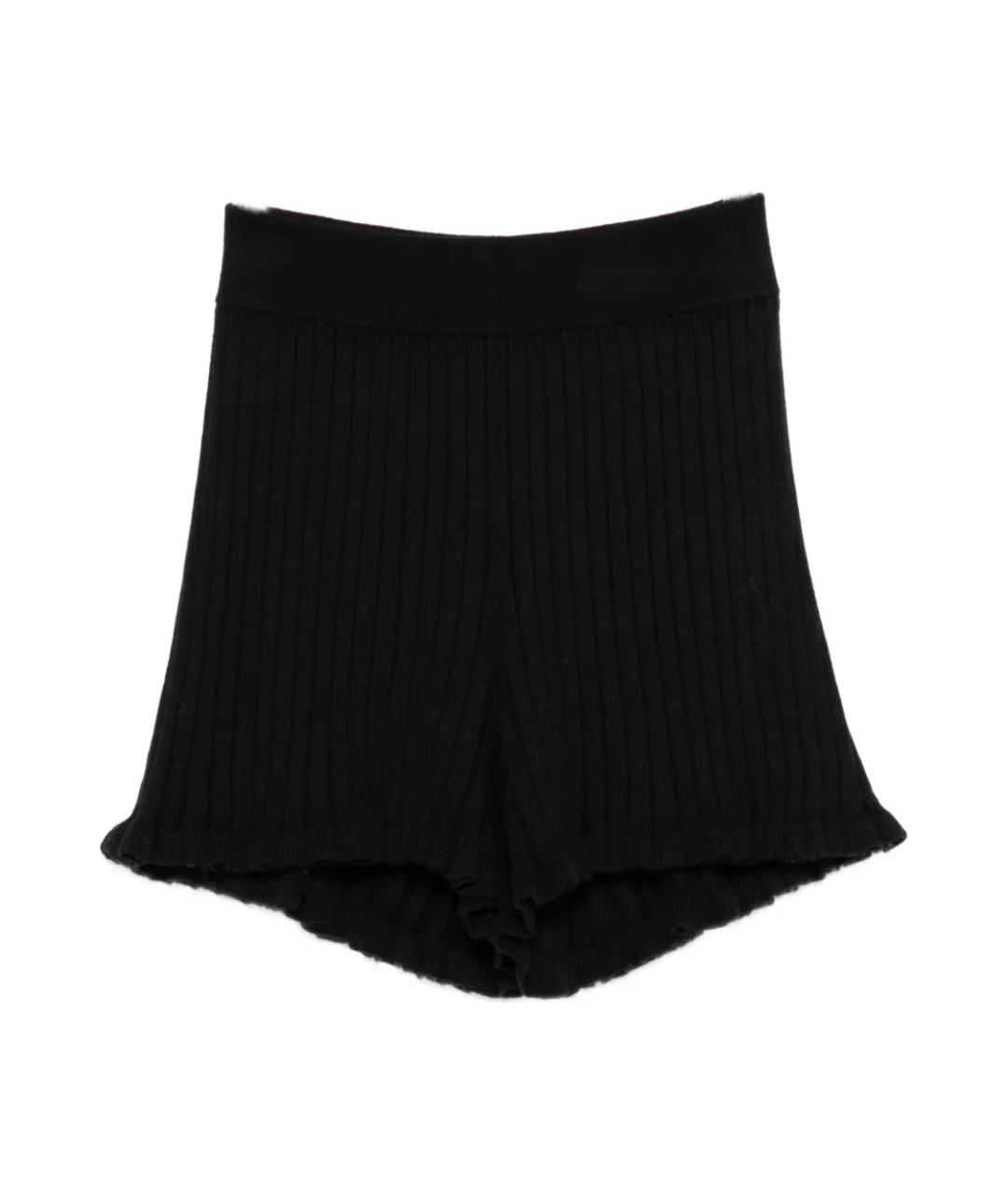 LISA YANG Черные хлопковые шорты, фото 1