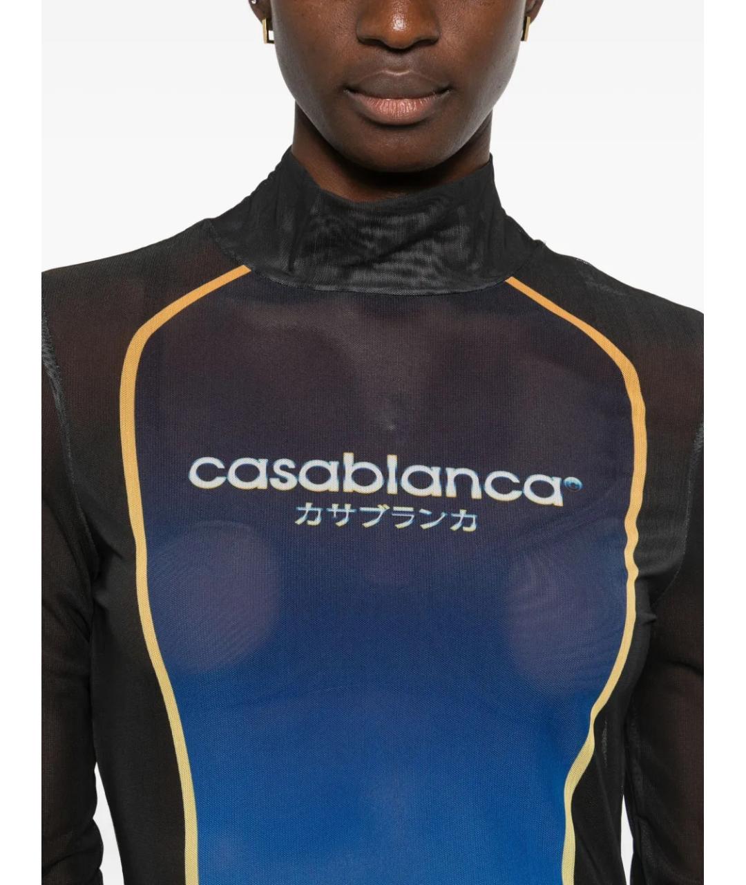 CASABLANCA Мульти полиэстеровое платье, фото 5