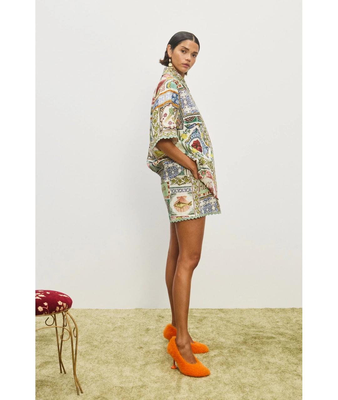 Alemais Мульти льняная рубашка, фото 3