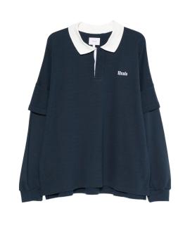 RHUDE Поло с длинным рукавом