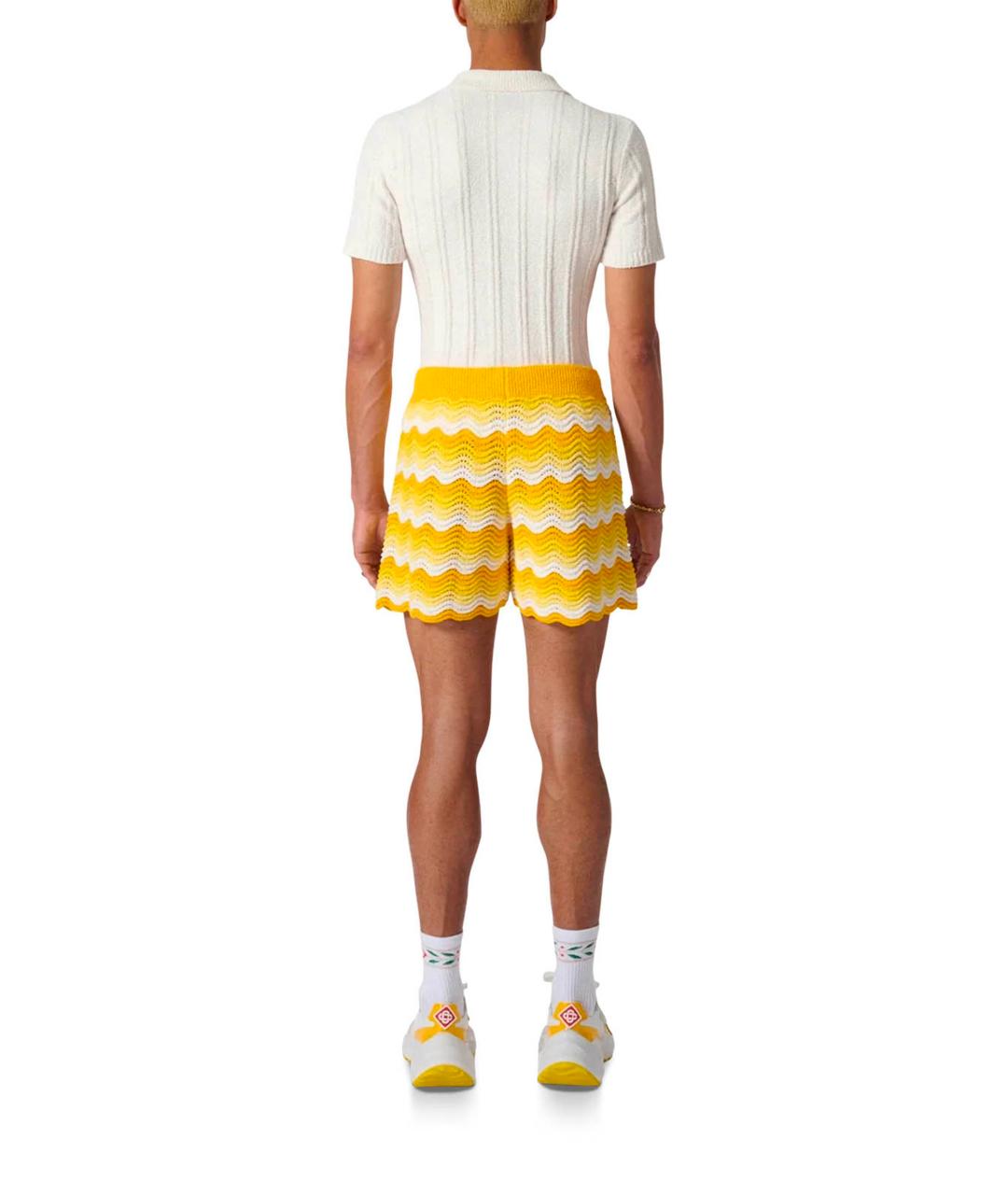 CASABLANCA Оранжевое хлопковые шорты, фото 3