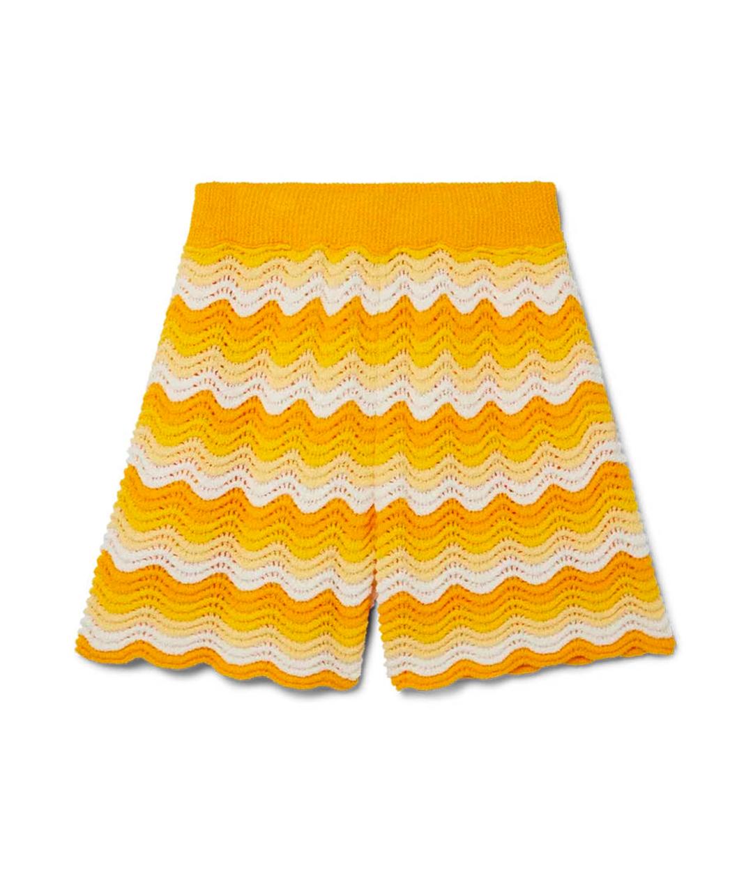 CASABLANCA Оранжевое хлопковые шорты, фото 1