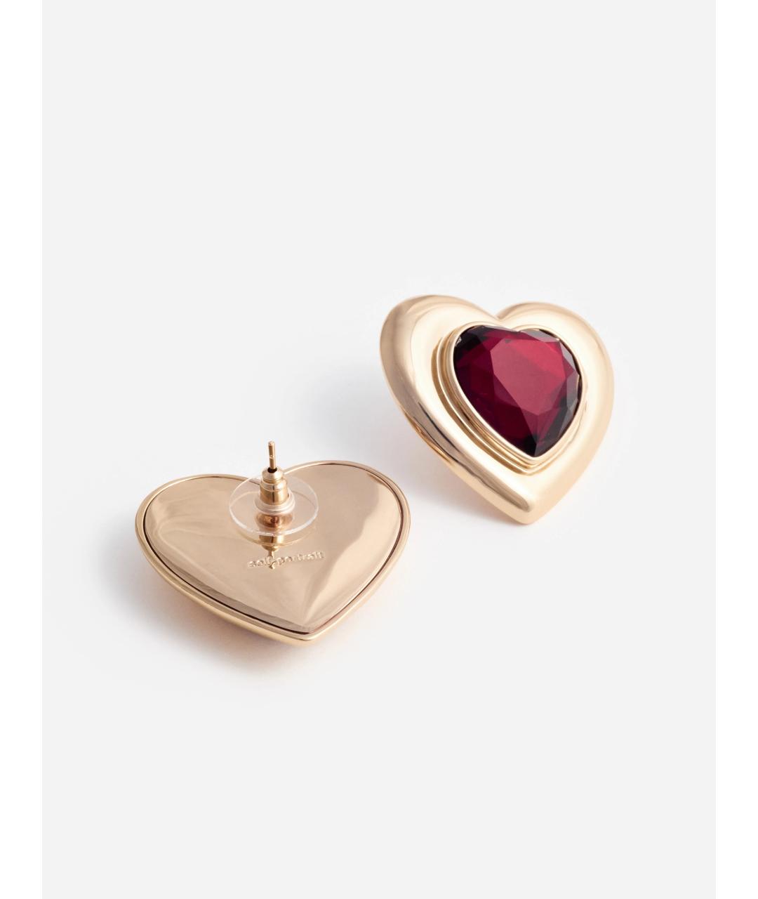 SELF-PORTRAIT Золотые латунные серьги, фото 4