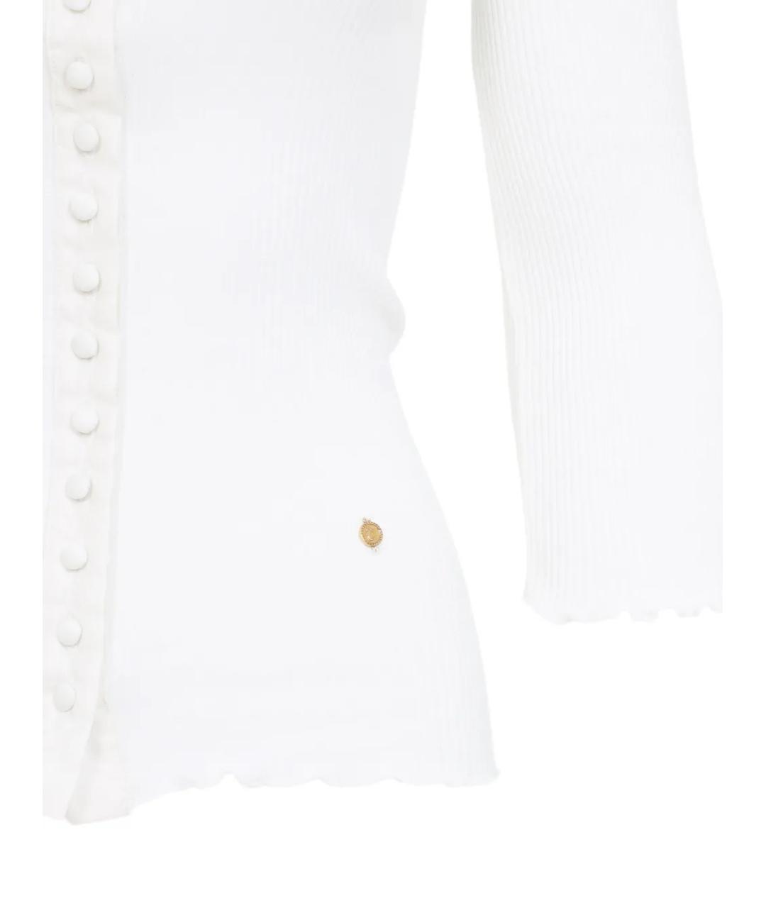 CHLOE Белый хлопковый кардиган, фото 4