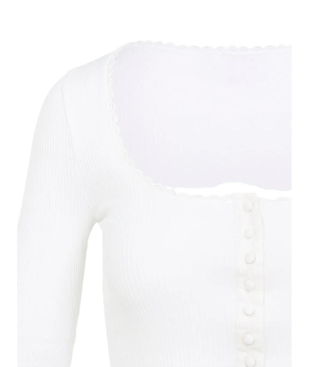 CHLOE Белый хлопковый кардиган, фото 3